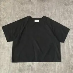 ハウスオブザベリーアイランズ　オーガニックコットンTシャツ　黒