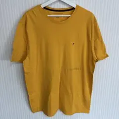 E1305 TOMMY HILFIGER ワンポイントロゴTシャツ XL 古着