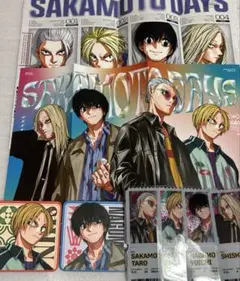 ジャンプGIGA サカモトデイズ 坂本 シン 南雲 神々廻 ポスター コースター