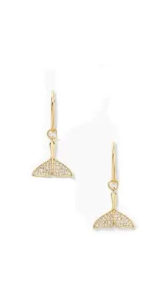 今週末削除予定 新品未使用 kate spade くじら キラキラ ピアス