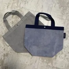 ゴディバ　スエード風　トートバッグ　2個セット