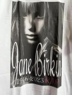 Jane Birkin Tシャツ 追悼デザイン ⭐︎ジェーンバーキン