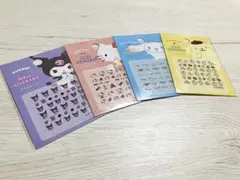 サンリオネイルシール 4枚 まとめ売り クロミ ハローキティ シナモロール