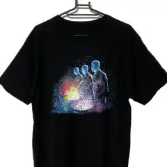 BLUE MAN GROUP ブルーマングループ Tシャツ 黒 L バンドツアー
