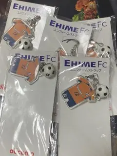 EHIME FC サッカーシャツストラップ6個セット