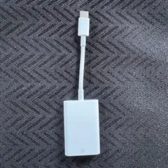 Apple純正 SDカードリーダー ライトニング端子