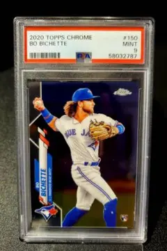 PSA9 Topps Chrome ボー・ビシェットRC 2020