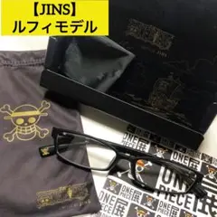 ❤️入手困難❤️ワンピース ルフィモデル JINSメガネ 黒縁 匿名即日発送