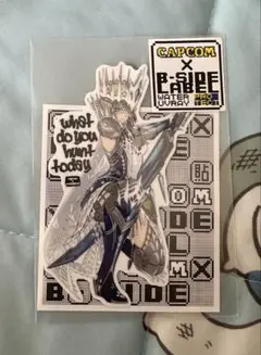 モンハン イヴェルカーナ装備 ステッカー CAPCOM B-SIDE LABEL