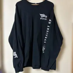 Dragon Ash ブラック ロンT StraightUPツアーTシャツ