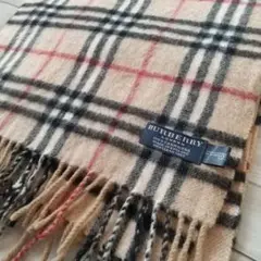 バーバリーマフラー BURBERRY ノバチェック 定番