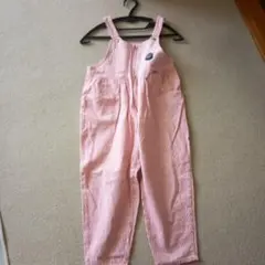 ピンクストライプ オーバーオール 100cm~