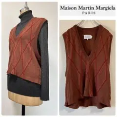 Maison Martin Margielaメゾンマルジェラ ニット ベスト S