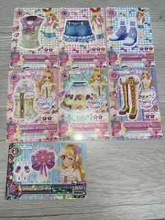アイカツ 衣装カード　7枚セット