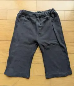 ブラック半ズボン 後ろポケット付き