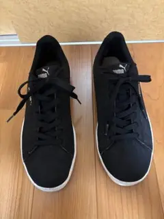 中古品　PUMA 街歩き向け　メンズスニーカー　黒　25cm