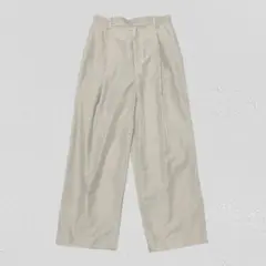 a.v.v standard♡スラックスパンツ　クロップド　バックゴム　M
