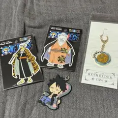 ONEPIECE キーホルダー ステッカー ラバマス