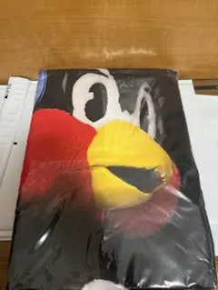 つば九郎等身大タオルケット　めをあけてねます 東京ヤクルトスワローズマスコットキャラクター「つば九郎ほぼ