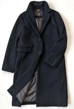 美品 スローブイエナ チェスターコート ブラック 36