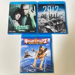 洋画 TIME/タイム('11米)2012 ('09米)キャッツ&ドッグス
