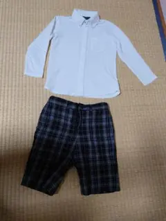 COMME CA ISM シャツ パンツセット 110A