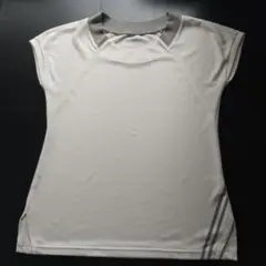 DANSKIN ベージュ Tシャツ ラグランスリーブ