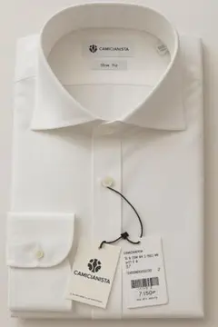 CAMICIANISTA（カミチャニスタ）ドレスシャツ ホワイト