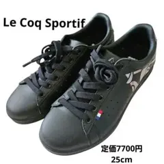 Le Coq Sportif スニーカー ブラック25cm メンズレディース