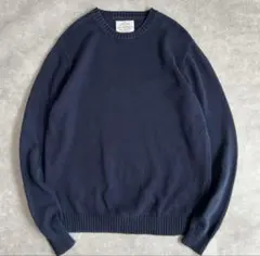 ST.JOHNS BAY コットンニット ネイビー