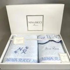⭕️♦️未使用 NINA RICCI ニナリッチ タオルセット ブルー