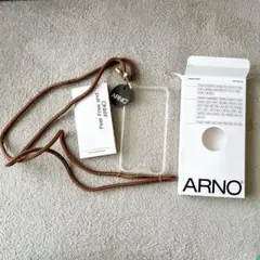 ARNO iPhoneXR クリア ショルダー 耐衝撃 肩掛け クリア