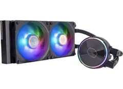 coolermaster master liquid PL240 flux 黒