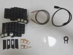 Keyball44 黒基盤 完成品 タクタイル アクリルパネル付き 動作確認済み