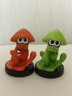イカセット オレンジ グリーン スプラトゥーン アミーボ amiibo