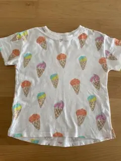 ZARA アイスクリームコーン柄 Tシャツ