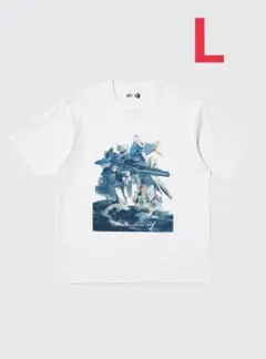 新品未使用タグ付きL 機動戦士ガンダム45周年　ユニクロ Tシャツ No.25