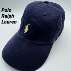 Polo ポロ ネイビー × イエロー キャップ