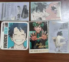 僕のヒーローアカデミア　原画展　アートコースター　緑谷出久　デク