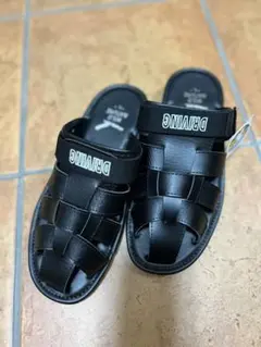 【新品】メンズドライビングサンダル WILD NATURE 黒