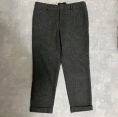 TODAYFUL ウール クロップドパンツ グレー Mサイズ