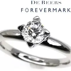 フォーエバーマーク ダイヤモンド リング 0.254ct H VS1 EX