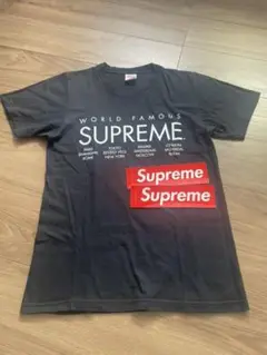 supremeインターナショナル Tシャツ サイズS ステッカー付き