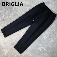 BRIGLIA スラックス ストレッチ イタリア製 ウエストゴム【48】1949