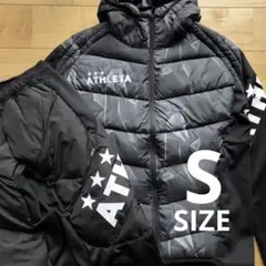 ATHLETAアスレタ中綿ウォームジャケット中綿ウォームパンツ上下セットSサイズ