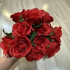 バラ　12本 ダーズンローズセレモニー　造花