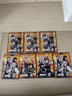 ジョイフル　鬼滅の刃　3枚シークレット　コラボクリアカード