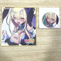 ナナツノ・ツミレ　色紙　缶バッジ　セット