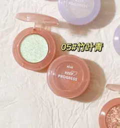 Boobeen グリッターアイシャドウ メタリックなシマーフィニッシュ