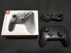 NintendoSwitch　純正プロコントローラー　プロコン　ブラック